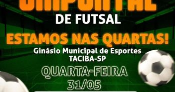 Prestigie o esporte tacibense!