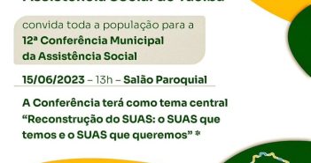 12ª Conferência Municipal de Assistência Social