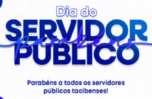 Parabéns aos servidores públicos tacibenses!